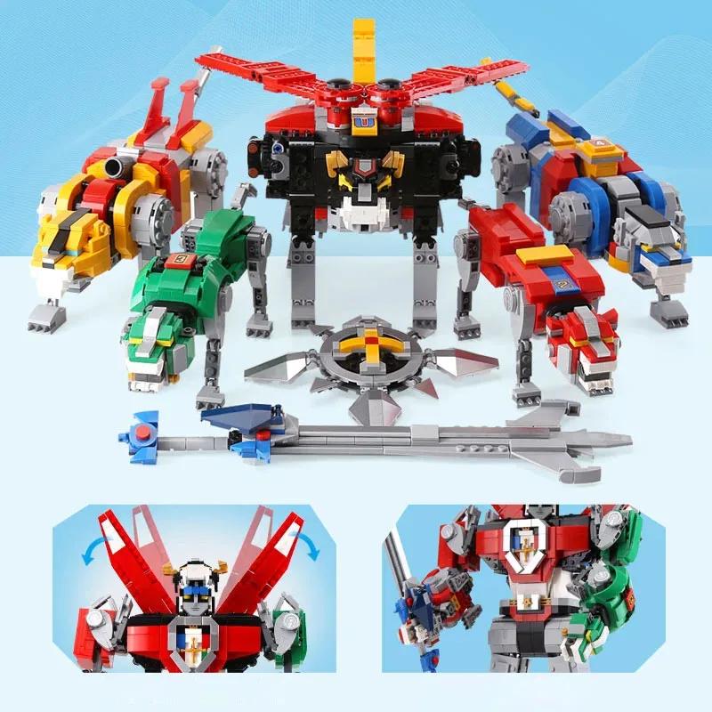 2334Pcs Ideas Voltron Defender of The Universe Model Education Model Building Block Christmas Gifts For Children