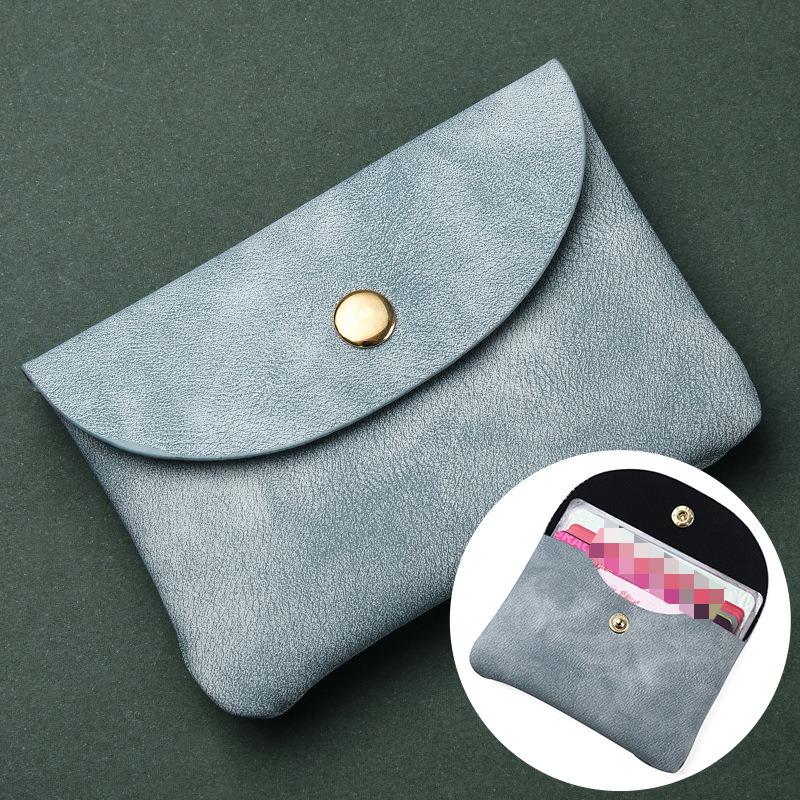 Coin Purse  Women's Card Case Soft Leather Small Bag  Coin Case  Men's Mini Small Wallet Key Case  Earphone Storage Bag