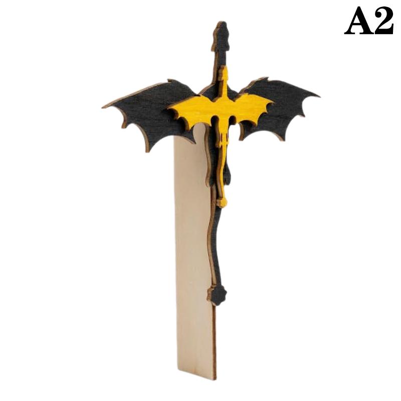 

Декор для книжной полки в виде дракона ручной работы, деревянная вставка для книг в виде четвертого крыла с двумя драконами, декоративные держатели для книг ручной работы для любителей книг