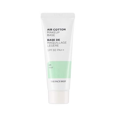 Air Cotton Makeup Base Mint 35g [THEFACESHOP] #01