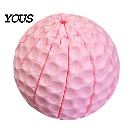 Kids Anxiety Relief Toy 3D Printed Twisting Ball Fidget Toy, Transforming Spiral Shape Decompression Sensory Stress Desk Accessory for Work