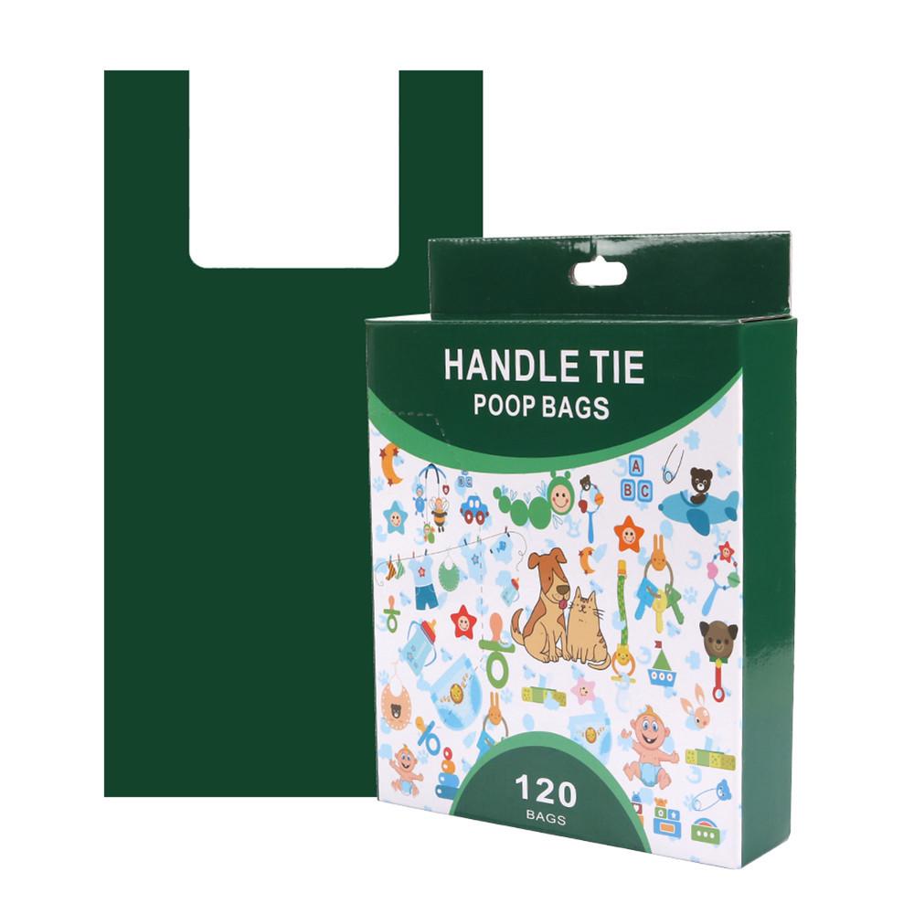 "Cat Litter Box Garbage Bag with Tie Closure"
