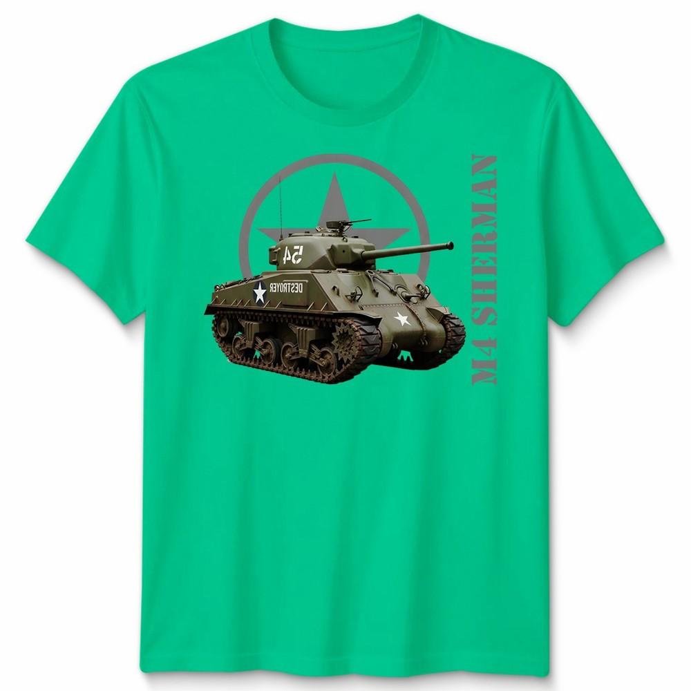M4 Sherunisex Tank Unisex T Shirt Military Ww2 D Day Historical Vehicle Tee S