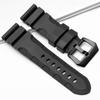 High Quality Rubber Watch Strap for The Panerai Diving Series 1164 PAM01209 Black Silicone Waterproof Strap 22mm 24mm 26mm