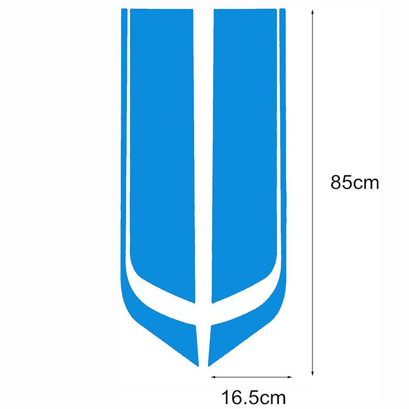 Universal Car Hood and Stripe Decals for All Vehicles