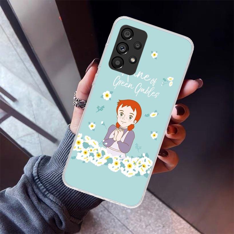 A-Anne Of Green Gables Shirley Phone Case For Samsung Galaxy A52 A51 A50S A32 A22 A12 A02S A72 A71 A31 A70 A30S Note 20 Ultra 10