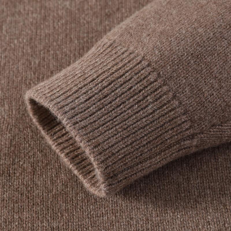 Antonio Men's Heavyweight Cashmere Blend Wool Sweater