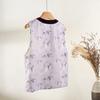 2025 early spring high-end temperament vest women's print versatile sleeveless vest top