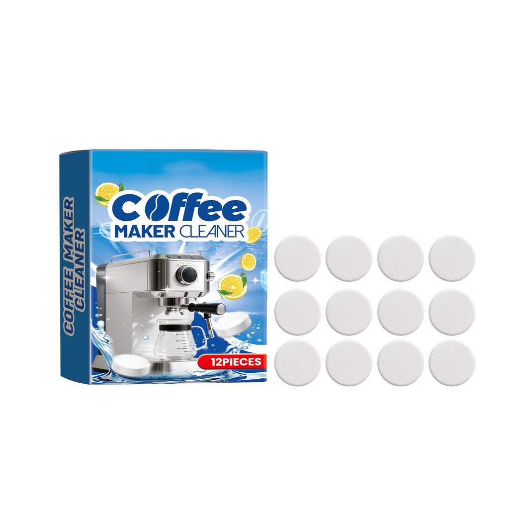 Coffee Machine Descaler Cleaner Tablets Coffee Machine Descaler,Coffee Maker Cleaner For All Single Use Coffee And Espressos Machines