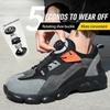 Antypoślizgowe męskie buty ochronne z pokrętłem, buty robocze odporne na przebicie z ochronnym noskiem, buty robocze 47, trampki ochronne 48