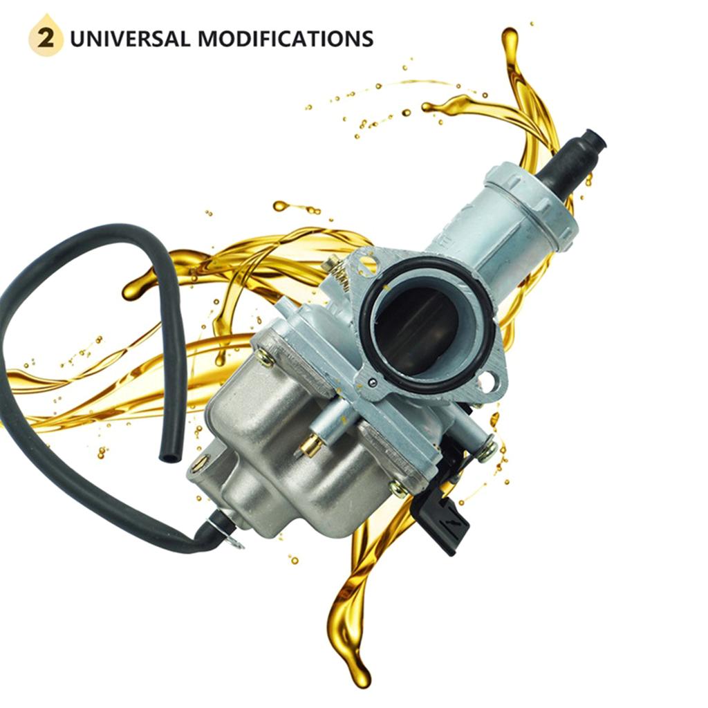 Upgraded Carburetor Carb Universal Carburetor Aluminum Alloy- Used for Motorcycle ATV UTV CG170-250CC PZ30 6-inch Length