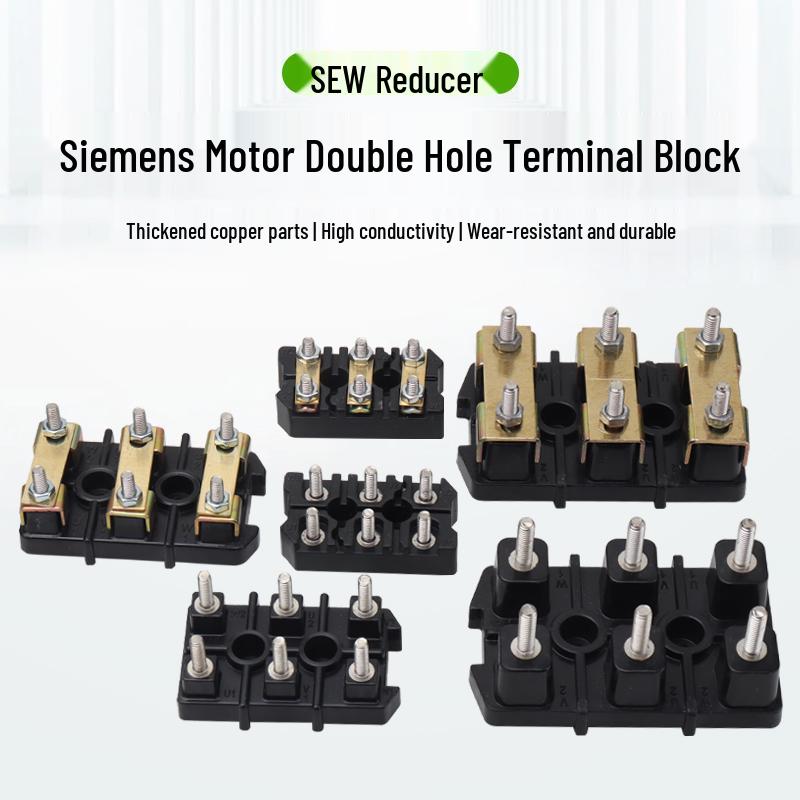 

Siemens 380V Three-Phase Motor Terminal Block with Reducer Dual-hole Terminal 28*52