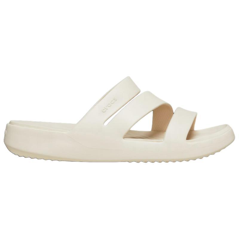 Crocs Getaway Strappy Slides 'Cream White' Women's