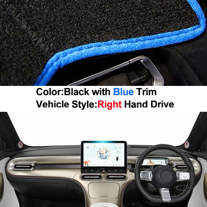 Car Dashboard Cover DashMat for Mercedes-Benz Smart #1 #3 2026- 2026 Avoid Light Pad Accessories Anti-UV Case Carpet Accessories