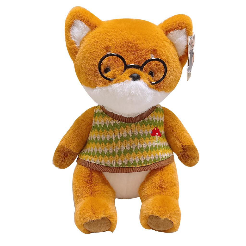 

Nibbi Bear Plush Toy With Flower Hat And Duck Design For Kids Bedroom Decor DullFox,28cm