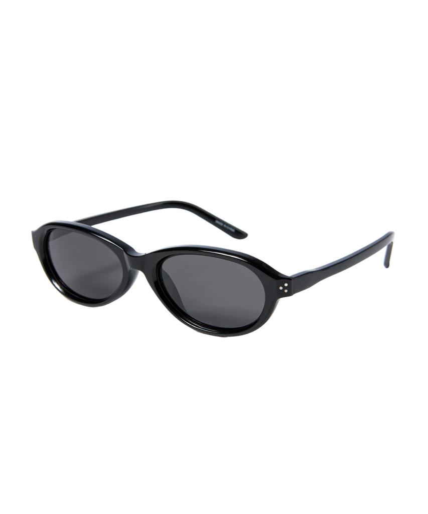 Hangeul Sharp Oval Line Sunglasses