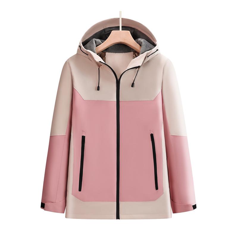 Graphene Waterproof Fleece-Lined Windbreaker for Mountaineering - Custom Logo Available