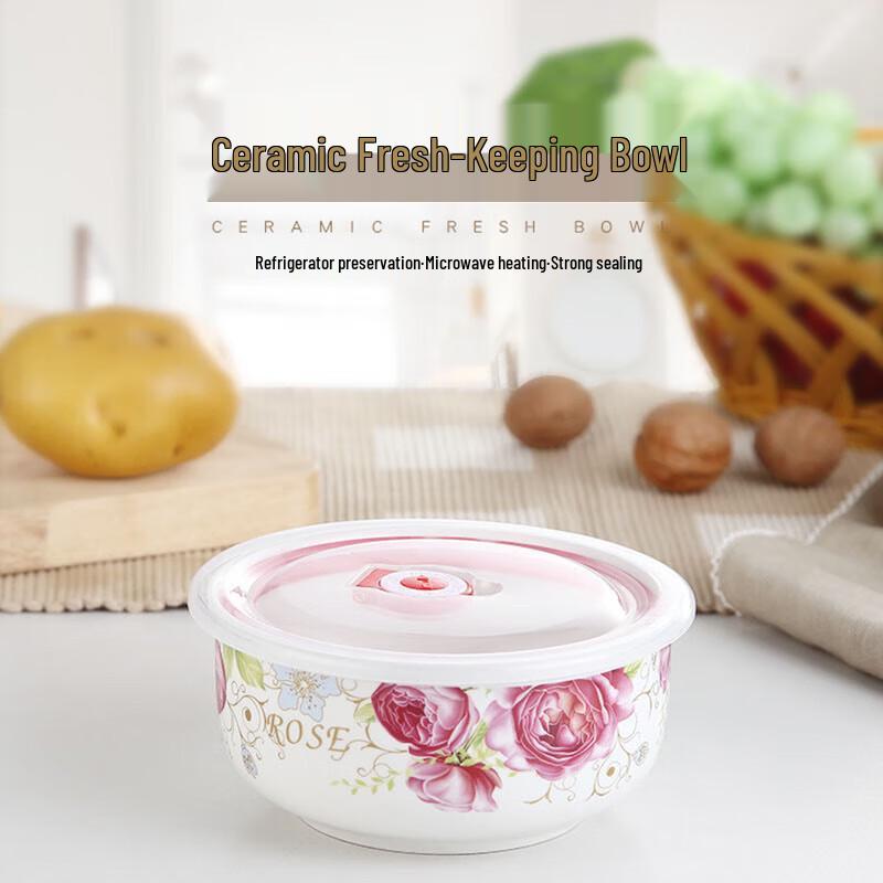 Ceramiczna miska do przechowywania świeżości Yangge do kuchenki mikrofalowej i lodówki