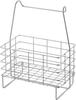 Shimomura Kikaku Bathroom Basket [Made In Japan] Hanging Shampoo Rack, Rust-Resistant, Wide, Bathroom Storage, Toys, Bottles, Small Items, Amenities,