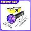 Air Conditioner Leak Detector Compact Handheld Portable Flashlight 51 LED Beads