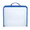 Japanese-Style Transparent Waterproof Zipper File Bag for Documents
