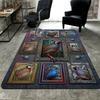 Quail Collection Pattern Rug Floor Mat for Living Room or Bedroom Soft and Comfortable Carpet a Gift for Birthday and Holiday.