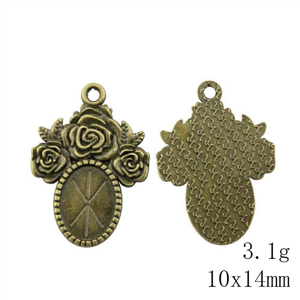 Christmas Decorations Accessories For Making Jewelry Oval Glass Cabochon Base Setting Tray Accessories Parts Ornaments For Home Accessory Parts