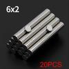 6x2mm Powerful Neodymium Magnet N35 NdfeB Permanent Magnetic imanes Round Super Strong Fridge Magnets DIY