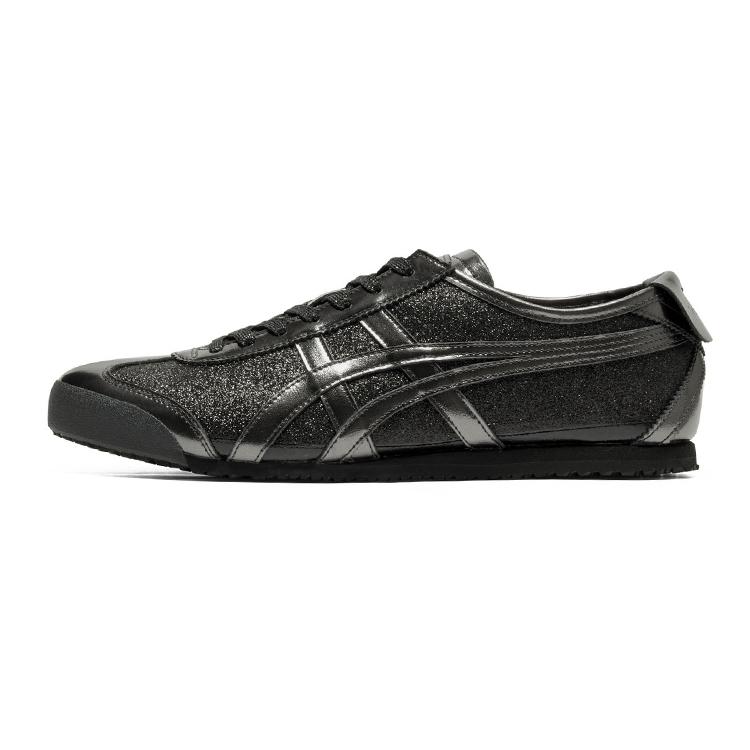 Onitsuka Tiger MEXICO 66 Low top Casual Shoes Women's Black Gray Sneakers 1183C480-001