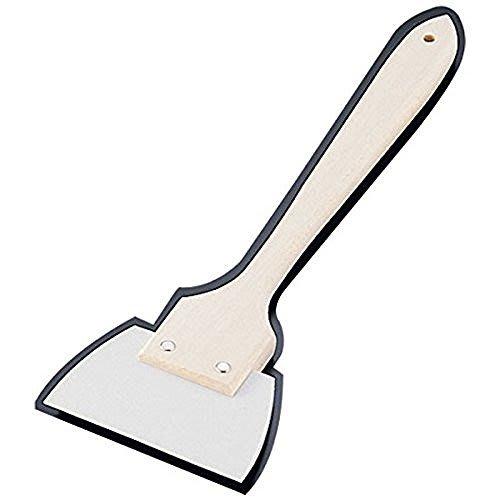 Kotobuki Confectionery Co., Ltd. Hotei Brand Long Handled Rubber Spatula, Small, No. 303, Spatula: Silicone Rubber, Handle: Wood, Japan, WGM04003