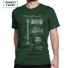 Patent Acoustic Electric Guitar Music Men T Shirt Crazy 100 Cotton Short Sleeves Tees Crew Neck TShirts Printed Tops