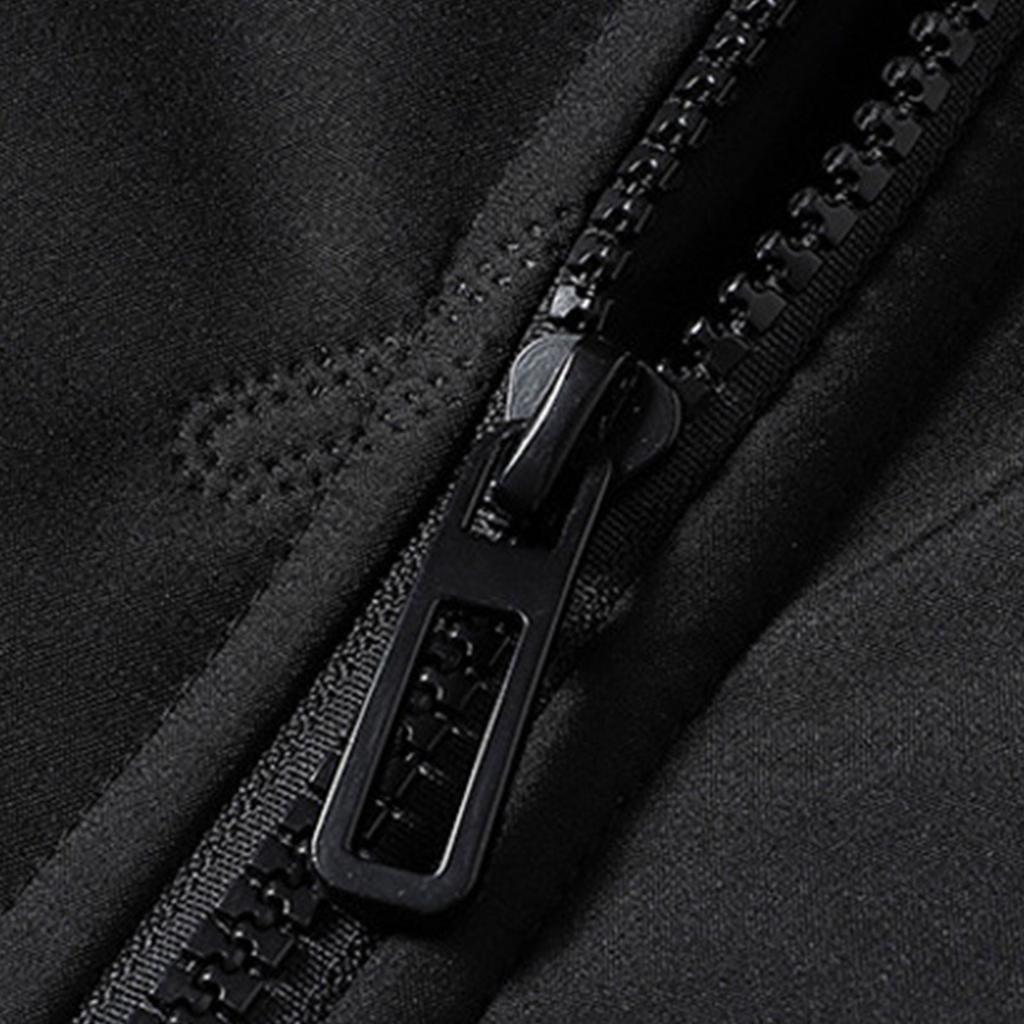 Men's Large Pocket Zipper Jacket Sports Leisure Baseball Collar Thick Warm Quilted Coat