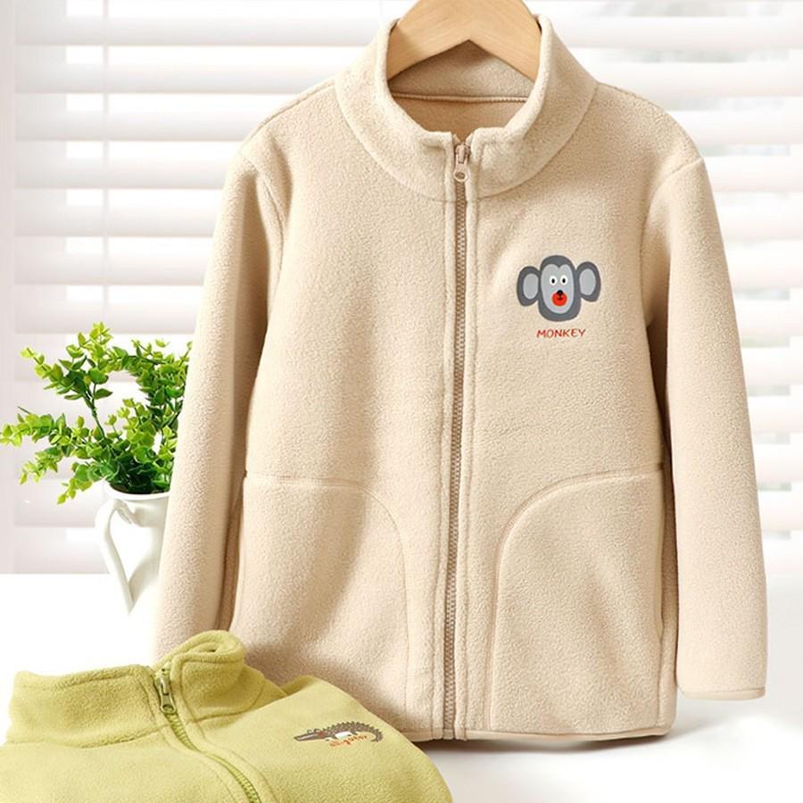 Children's Autumn/Winter Fashion Fleece Top - Casual Big Kids' Clothing, Parent-Child School Uniform, Boys & Girls.