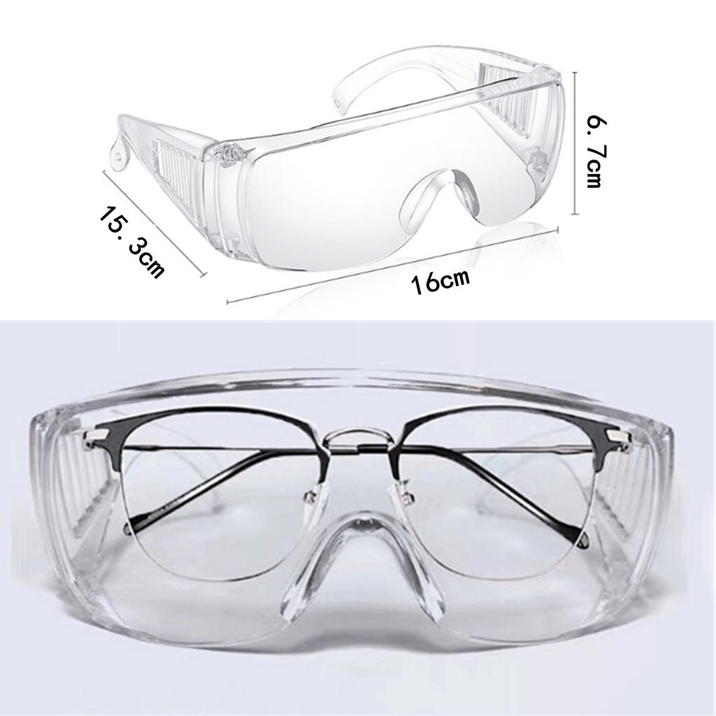 Schutzbrille, transparent, staubdicht, für den Arbeitsplatz, Labor, Dentalbrille, Spritzschutz, Anti-Wind-Brille