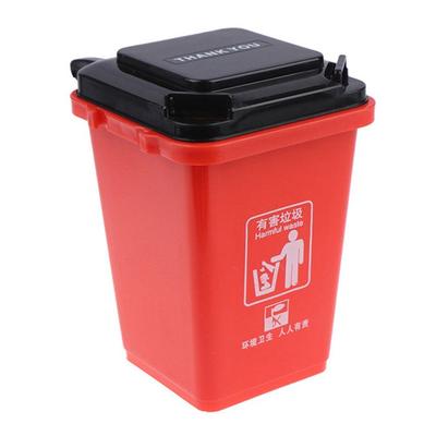 Organizatör Ev Depolama Kutusu Plastik Çöp Kutusu Modeli Mini Çöp Kutusu Kalem Organizatör Mini Çöp Kutusu