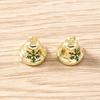 5Pcs Fashion Christmas Charms Cute Christmas Ring Bell Socking Pendant For Earring Necklace Making Accessories