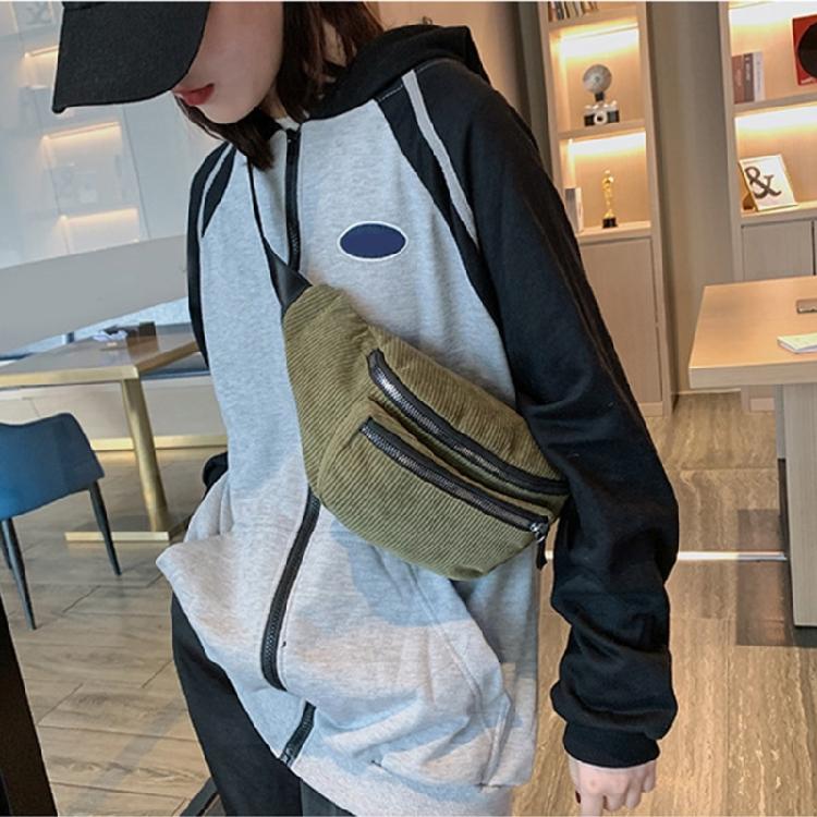 Crossbody Fannys Pack with Zipper Pockets,Belt Bag Fannys Pack Crossbody Bags for Women Everywhere Belt Bag Bum Bag