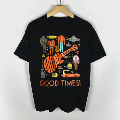 Vintage The Monkees Good Times Tshirt Size S To 5XL NE222 Unisex T-Shirt