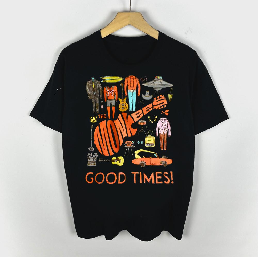 Vintage The Monkees Good Times T-shirt Size S to 5XL NE222 Unisex T-Shirt XL