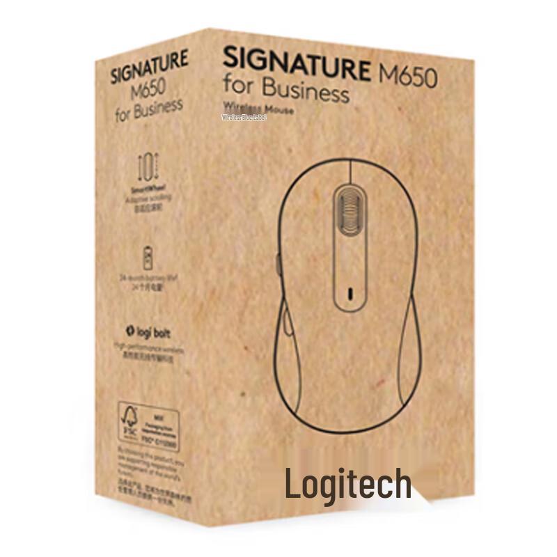Logitech M650 Wireless Bluetooth Silent Mouse