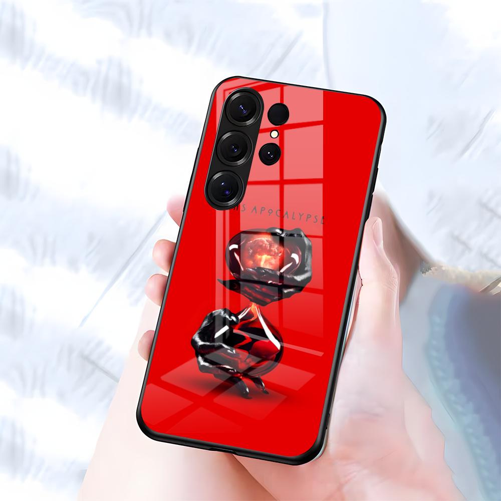 

American Horror Story AHS 1984 Phone Case For Samsung S26 S25 S24 FE S23 S22 S21 Plus S20 Ultra Note20Ultra Black Glass Cover Galaxy S26 Plus