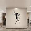 Wandkunst Tanzendes Paar Metallskulptur Innendekoration