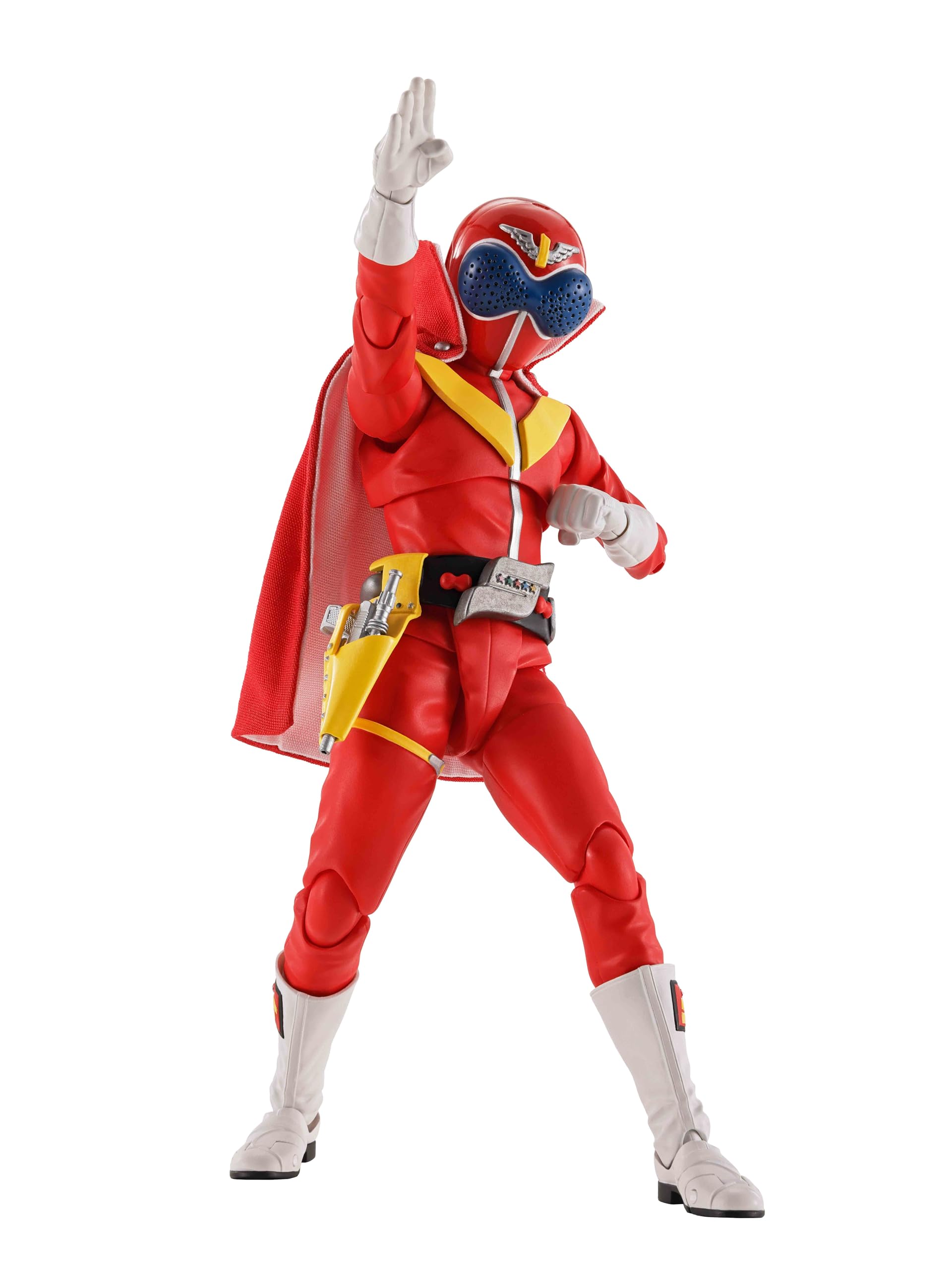 

TAMASHII NATIONS Bone Carving Himitsu Sentai Gorenger Akarenger Super Sentai 50th Anniversary Press Limited Edition Base Approximately 145mm PVC ABS