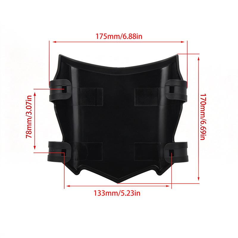 Electric Motorcycle Front Plate Weatherproof Dirt EBike Accessory Fit for Light Bee S X Talaria Sting Outdoor Riding