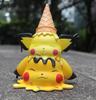 Cute Kawaii  Pikachu Snorlax Psyduck Bulbasaur Icecream Figure Toys for Girls