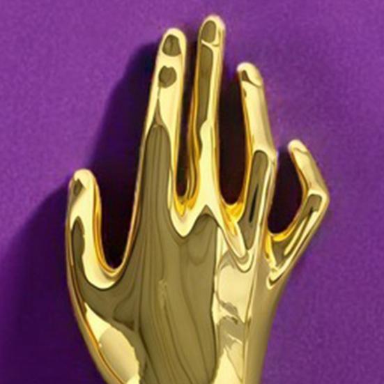 1/2 Stück Retro Brosche Hip Hop Stil Hand Design Metallbrosche Rucksack Kleidung Anstecknadel Schmuck Gastgeschenke Besonderer Anlass Accessoire