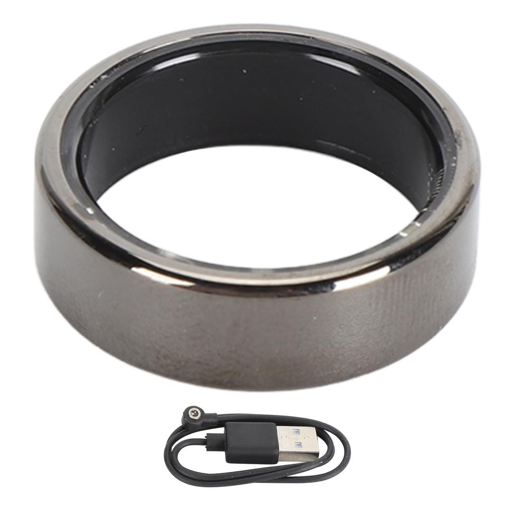 Inel inteligent de monitorizare a sănătății, urmărire temperatură, pedometru, rezistent la apă IP68, inel de fitness pentru somn