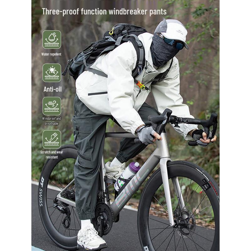 JEEP SPIRIT Men's Windproof Waterproof Casual Sport Pants