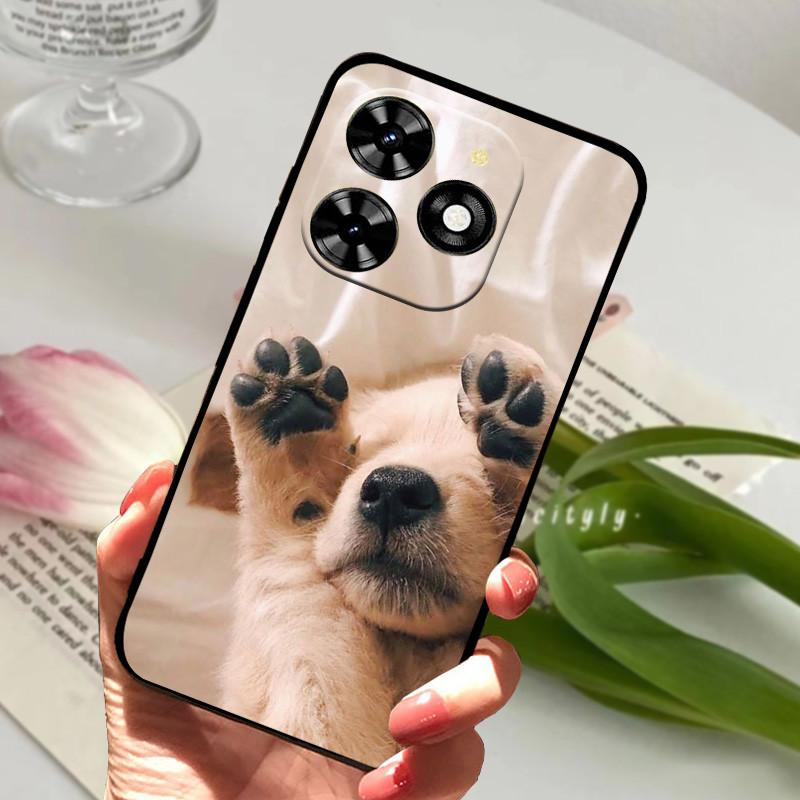 For Tecno Spark Go 2024 Case BG6 Shockproof Soft TPU Silicone Phone Cover For Tecno Spark Go 2024 Funda SparkGO Capa Cartoon