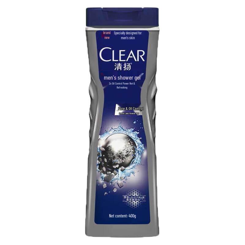 Clear Men's Oil Control Refreshing Shower Gel